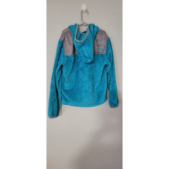 THE NORTH FACE Sherpa Fleece Full Zip Bomber Jacket Girls M 10/12 - Picture 4 of 6